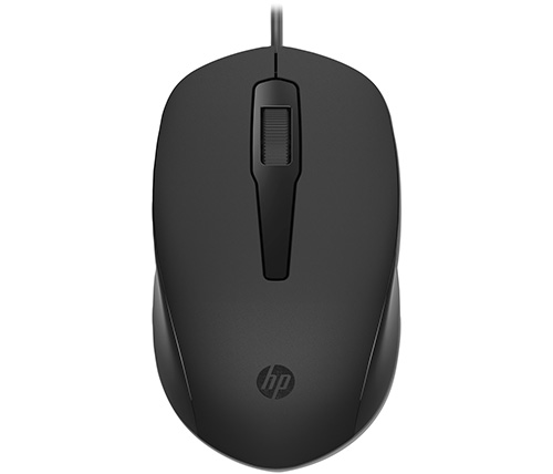 עכבר חוטי HP 150 בצבע שחור