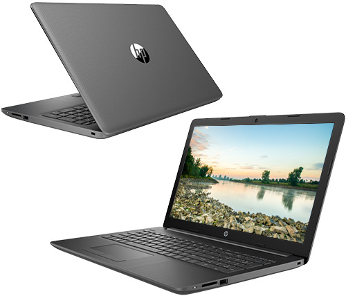 מחשב נייד "15.6 HP Laptop 15-DW1029NJ 2N4Y4EA i5-10210U בצבע אפור, כונן 512GB SSD, זכרון 8GB ומ.גרפי Nvidia GeForce MX130