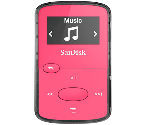 נגן SanDisk Clip Jam 8GB MP3 בצבע ורוד 