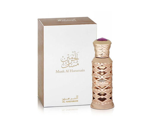 בושם שמן יוניסקס Al Haramain Musk Perfume Oil פרפיום אויל 12ml
