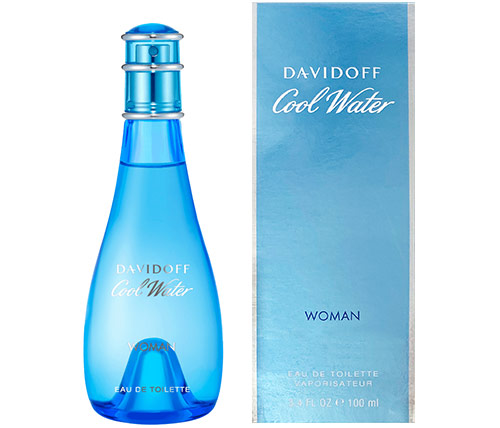 בושם לאישה Davidoff Cool Water E.D.T או דה טואלט 100ml