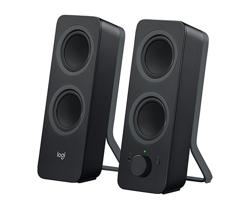 רמקולים אלחוטיים Logitech Z207 Bluetooth 2.0 בצבע שחור