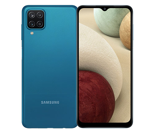סמארטפון Samsung Galaxy A12 SM-A127F/DS 64GB בצבע כחול - שנה אחריות היבואן הרשמי סאני