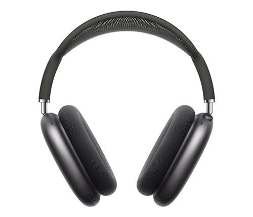 אוזניות אלחוטיות עם מיקרופון Apple AirPods Max Bluetooth בצבע Space Gray