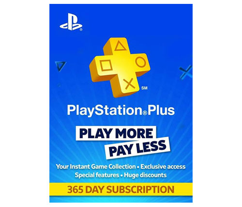 כרטיס מנוי Sony PlayStation Plus 365 Day Subscription לשנה