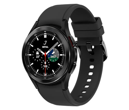 שעון חכם סמסונג Samsung Galaxy Watch 4 Classic SM-R880 בצבע שחור אחריות היבואן הרשמי
