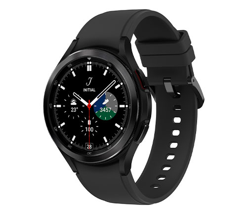 שעון חכם סמסונג Samsung Galaxy Watch 4 Classic SM-R890 בצבע שחור אחריות היבואן הרשמי