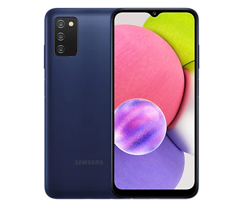 סמארטפון Samsung Galaxy A03s SM-A03F/DS 32GB בצבע כחול - שנה אחריות היבואן הרשמי סאני
