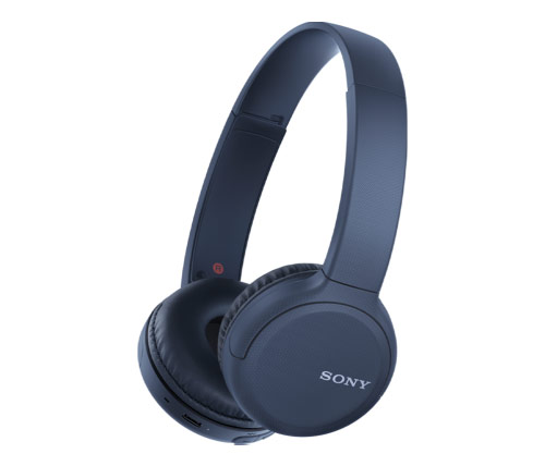 אוזניות אלחוטיות עם מיקרופון Sony WH-CH510 Bluetooth בצבע כחול