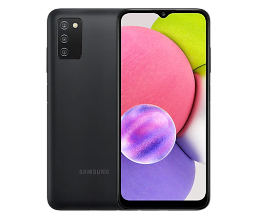סמארטפון Samsung Galaxy A03s SM-A03F/DS 32GB בצבע שחור - שנה אחריות היבואן הרשמי סאני