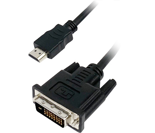 כבל מסך DVI ל-ETION HDMI באורך כ-2 מטרים