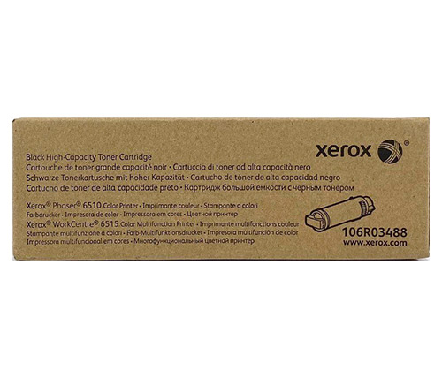 טונר שחור מקורי Xerox 106R03488 למדפסת 6510/6515