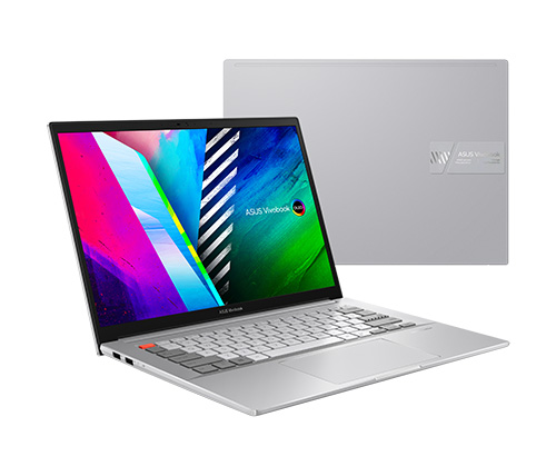 מחשב נייד "14 Asus Vivobook Pro 14X OLED N7400PC-KM010T i7-11370 בצבע כסוף כונן 1TB SSD זכרון 16GB ומ.גרפי Nvidia GeForce RTX 3050
