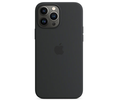 כיסוי לטלפון Apple iPhone 13 Pro Max Silicone Case With MagSafe בצבע שחור