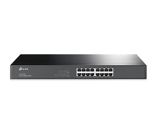 מתג TP-Link TL-SG1016 16 Port Gigabit Rackmount 10/100/1000Mbps
