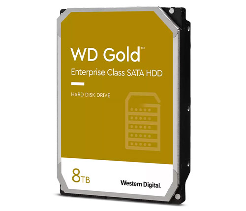 דיסק קשיח Western Digital WD Gold 7200RPM 256MB WD8004FRYZ 8TB