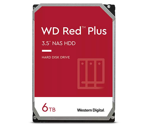 דיסק קשיח Western Digital WD Red Plus NAS WD60EFZX 6TB