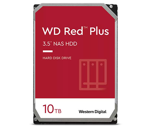 דיסק קשיח Western Digital WD Red Plus NAS WD101EFBX 10TB