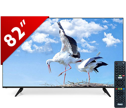 טלוויזיה חכמה "MAG CRD82-UHD9 LED Smart TV 4K 82 משלוח חינם