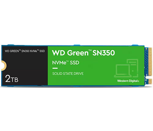 כונן Western Digital WD Green SN350 2TB NVMe SSD