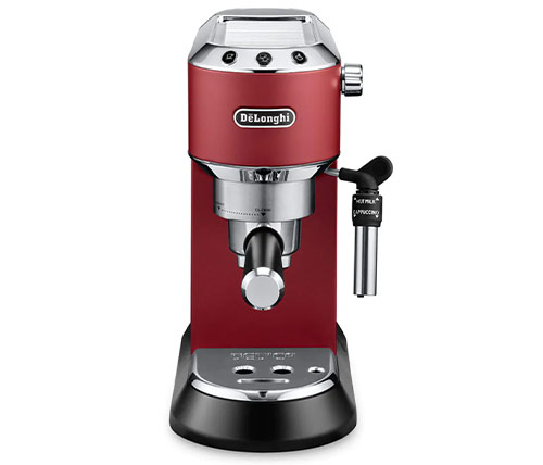 מכונת קפה Delonghi Dedica Style EC685 בצבע אדום 