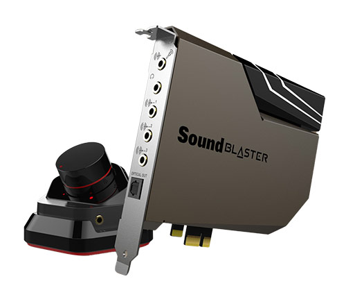 כרטיס קול Creative Sound Blaster AE-7 PCIe כולל בקר