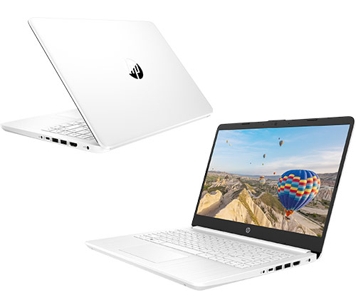 מחשב נייד "14 HP Laptop 14S-DQ2011NJ 308P4EA i3-1115G4 בצבע לבן, כונן 256GB SSD, זכרון 8GB ומ.גרפי Intel UHD Graphics