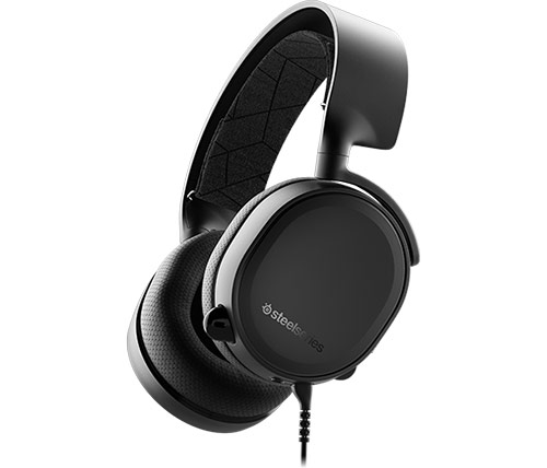 אוזניות גיימינג עם מיקרופון SteelSeries Arctis 3 Gaming - צבע שחור