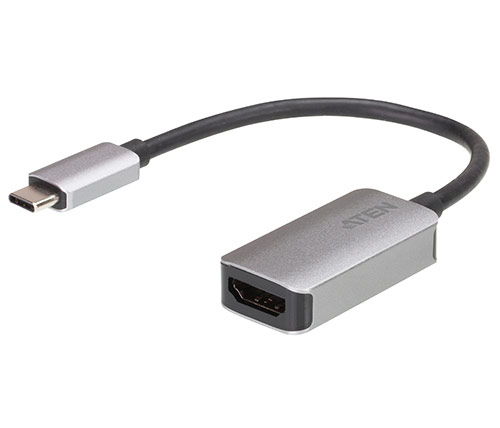 מתאם Aten מ- USB-C זכר ל-4K HDMI נקבה דגם UC3008A1