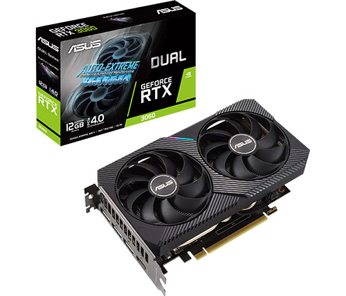 כרטיס מסך ASUS Dual GeForce RTX 3060 V2 12GB GDDR6