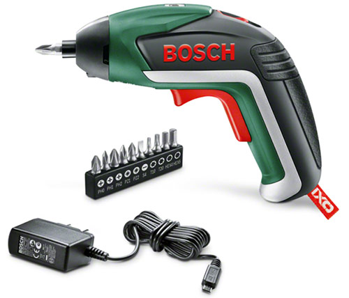 מברגת כף יד נטענת Bosch IXO V 3.6V כולל סט ביטים, אחריות היבואן הרשמי