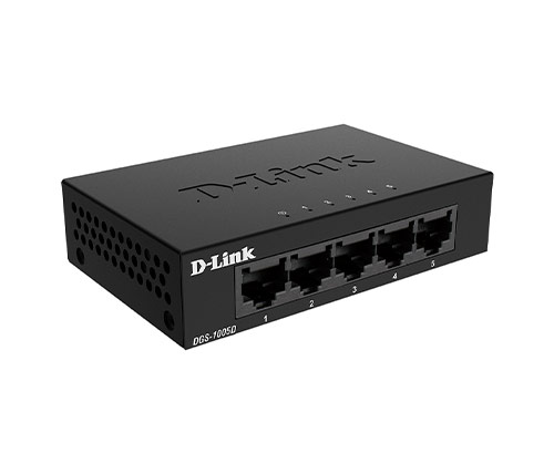 מתג D-Link DGS-1005D 5 Ports Gigabit 10/100/1000Mbps