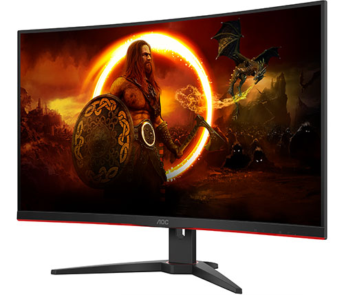 מסך גיימינג קעור 31.5 אינץ AOC CQ32G2SE 2K 165Hz