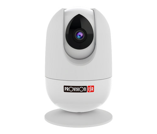 מצלמת אבטחה מתכווננת Provision-ISR PT-828W Wi-Fi IP 1080P בצבע לבן
