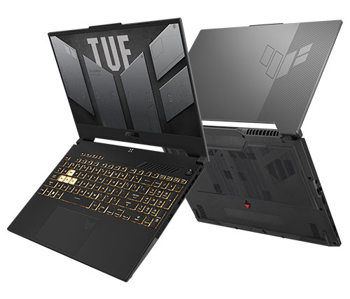 מחשב נייד גיימינג "15.6 Asus TUF Gaming F15 FX507ZC-HN003W i7-12700H כונן 512GB SSD זכרון 16GB ומ.גרפי Nvidia RTX 3050