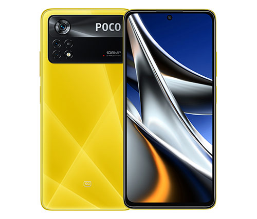 סמארטפון Xiaomi Poco X4 Pro 5G 256GB בצבע צהוב - שנתיים אחריות היבואן הרשמי המילטון