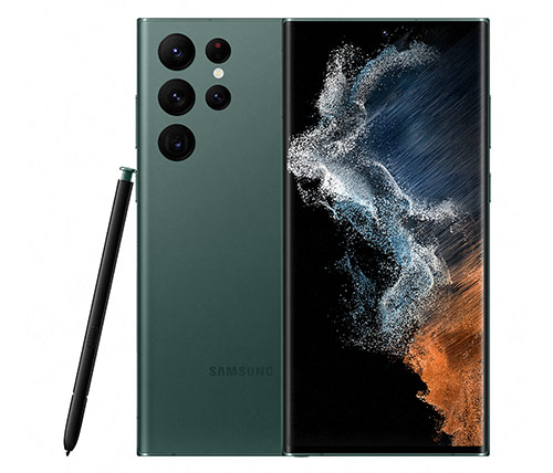 סמארטפון Samsung Galaxy S22 Ultra 5G SM-G908E 512GB בצבע ירוק שנה אחריות היבואן הרשמי סאני