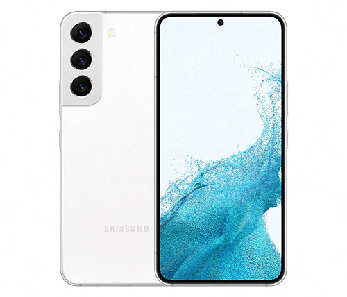 סמארטפון Samsung Galaxy S22 5G SM-G901E 128GB בצבע לבן שנה אחריות היבואן הרשמי 