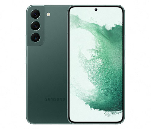 סמארטפון Samsung Galaxy S22 5G SM-S901E/DS 128GB בצבע ירוק שנה אחריות היבואן הרשמי 