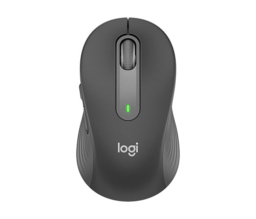 עכבר אלחוטי Logitech Signature M650 Wireless Mouse בצבע Graphite