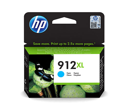 ראש דיו ציאן מקורי HP 912XL 3YL81AE