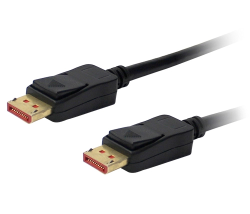 כבל מסך DisplayPort זכר ל-DisplayPort זכר ETION באורך כ- 3 מטר תקן 1.4