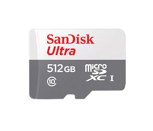 כרטיס זכרון SanDisk Ultra Micro SDXC UHS-I SDXC SDSQUNR-512G - בנפח 512GB
