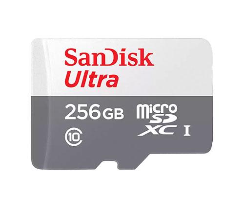 כרטיס זכרון SanDisk Ultra Micro SDXC SDSQUNR-256G-GN6MN - בנפח 256GB