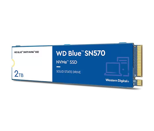 כונן Western Digital WD Blue SN570 NVMe M.2 SSD 2TB SSD