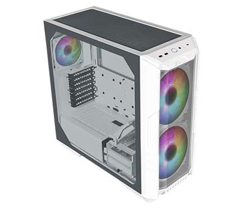 מארז מחשב Cooler Master HAF 500 בצבע לבן