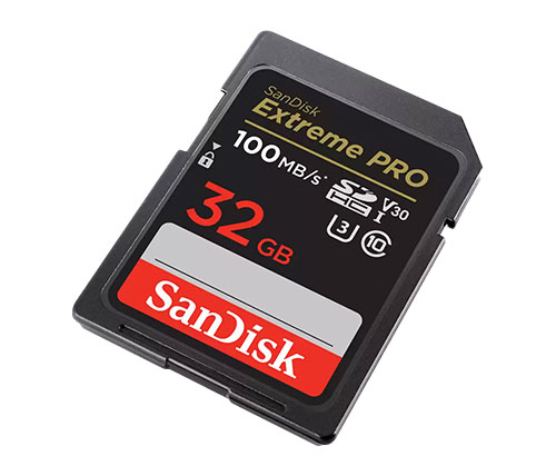 כרטיס זכרון SanDisk Extreme Pro SDHC SDSDXXO-032G - בנפח 32GB