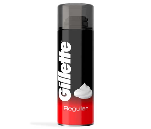 קצף גילוח Gillette Classic Regular Shaving Foam 200ml - לעור רגיל