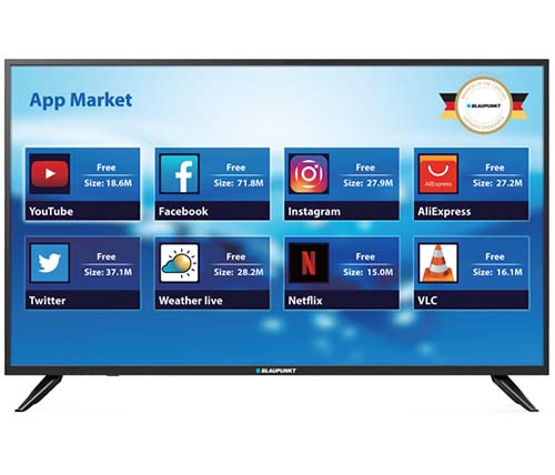 טלוויזיה חכמה "55 Blaupunkt YS55BU9000 UHD Android TV Smart 4K TV - משלוח חינם