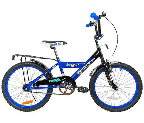 אופני ילדים BMX בגודל 20 אינצ' - בצבע כחול - משלוח חינם
